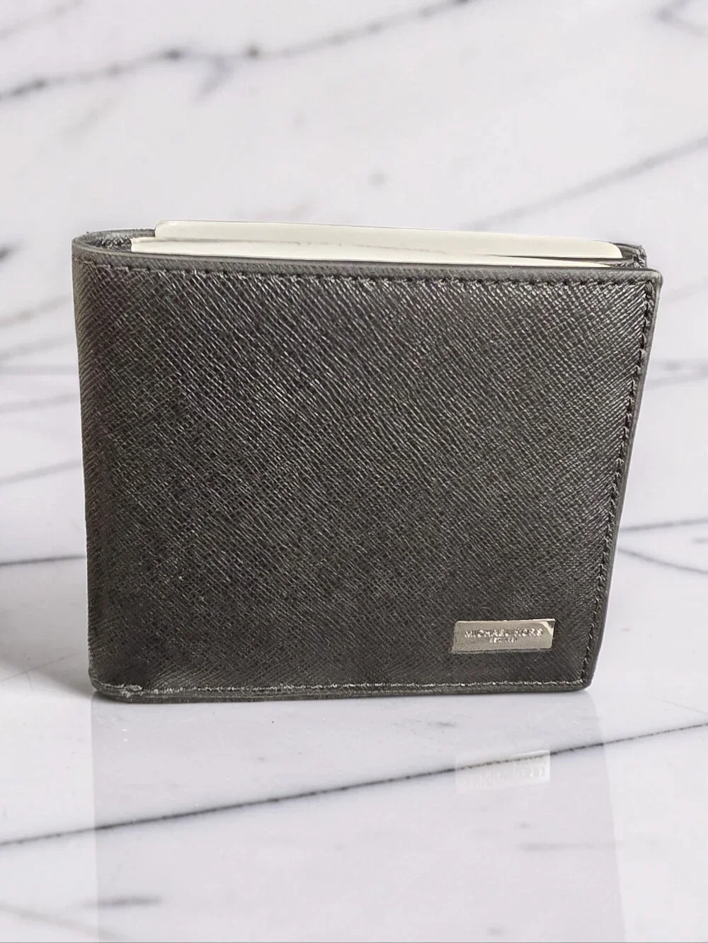 Michael Kors Men's Andy Slim Billfold Wallet Saffiano Leather NIB